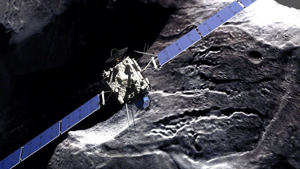Rosetta Comet image