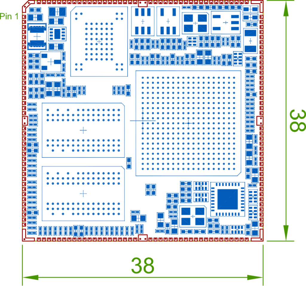 Develboard circuito stampato