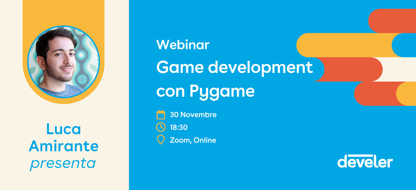 Webinar Game development con Pygame